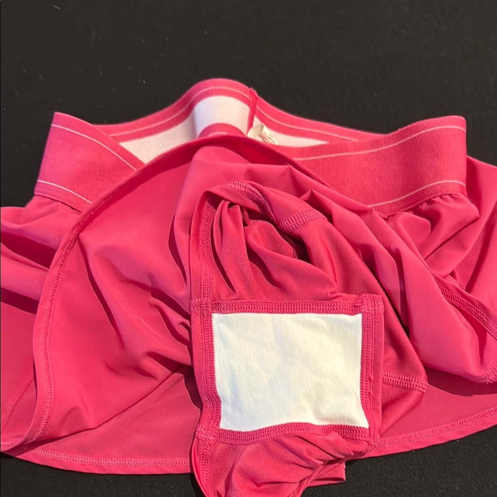 Alo Pink/fuchsia match point tennis skirt - Picture 4 of 4